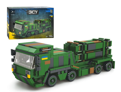 Игрушка Конструктор ЗСУ Зенитно-ракетный PATRIOT 793 детали КВ1121 Игрушка Конструктор ЗСУ Зенитно-ракетный PATRIOT 793 детали КВ1121