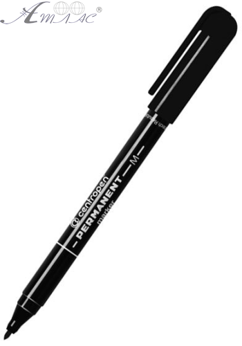 Маркер перманентний Centropen 2846/01 чорний