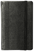 Блокнот на резинке Skiper А5 / 96 Luxury Fashion черный SK-5840