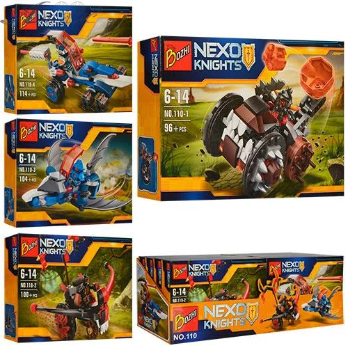 Іграшка Конструктор Nexo Knight від 96 до 104 деталей 110-1-4 Іграшка Конструктор Nexo Knight від 96 до 104 деталей 110-1-4