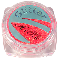 Блестки (Глиттер) мелкие Флуоресцентные Атлас 2 гр - Персиковый AS-2395