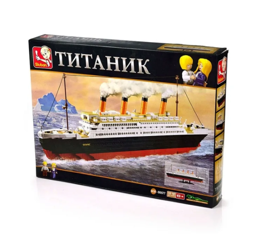 Конструктор Корабль Титаник 1012 деталей 61см  M38-B0577