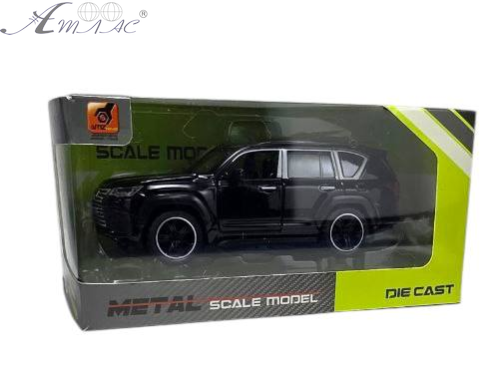Машинка Die-CastCar Lexus LX 600 чорний 14 см метал світло звук 3281B фото 4 Машинка Die-CastCar Lexus LX 600 чорний 14 см метал світло звук 3281B фото 4