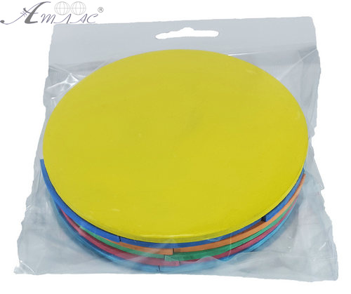 Дроби учебные от 1 до 6 частей = 10 см ЦВЕТНЫЕ из фанеры AS-7105, О-00005 фото 2