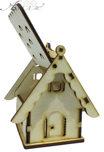 Будинок № 16 Скринька з відкидним дахом 8 х 10 х 10 см AS-4265, F-0145 фото 2