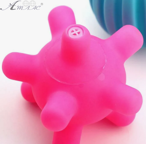 Іграшка Набір тактильних м'ячиків 4 шт. у тубі ХС2045-3 фото 3 Іграшка Набір тактильних м'ячиків 4 шт. у тубі ХС2045-3 фото 3