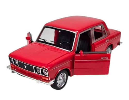 Машинка Best Model ВАЗ 2106 Жигули Красная свет звук пластик 18см D700-11D фото 2 Машинка Best Model ВАЗ 2106 Жигули Красная свет звук пластик 18см D700-11D фото 2