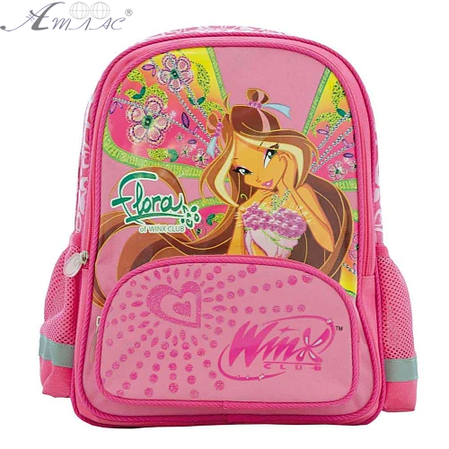 Рюкзак 1В с уплотнителем Винкс сиреневый 551621 Рюкзак 1В с уплотнителем Винкс сиреневый 551621