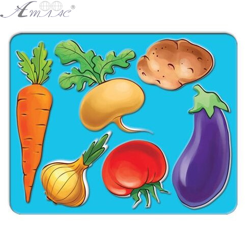 Трафарет для детского творчества Луч "Овощи" 9С 487-08
