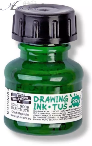 Туш K-I-N зелена 20 мл 1417008, 141726