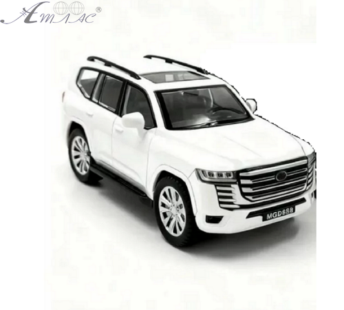 Машинка Toyota Land Cruiser 300 пластік світло і звук 19см 13816