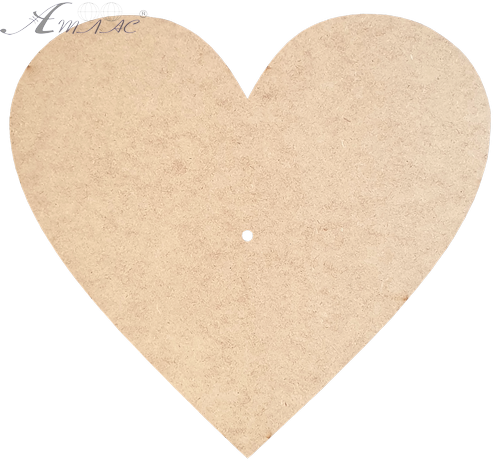 Основа для часов из МДФ № 7 Сердце 37 x 37 см AS-6507, М-2007 Основа для часов из МДФ № 7 Сердце 37 x 37 см AS-6507, М-2007