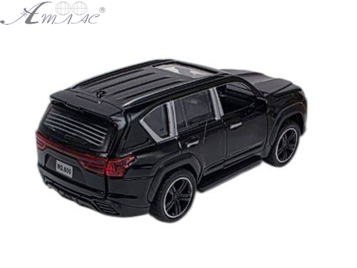 Машинка Die-CastCar Lexus LX 600 чорний 14 см метал світло звук 3281B фото 3 Машинка Die-CastCar Lexus LX 600 чорний 14 см метал світло звук 3281B фото 3