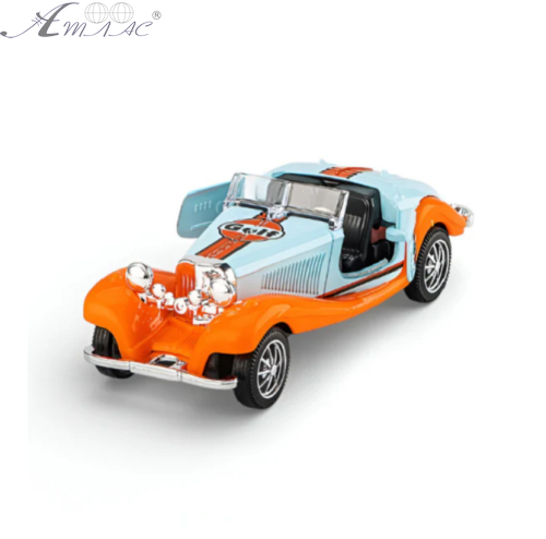 Машинка Die-Cast Ретро кабріо метал 12см  335В-12