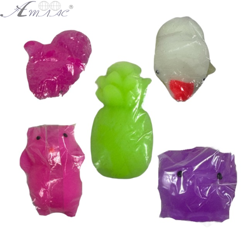 Іграшка Лізун тримає форму Squishy мікс форм та кольорів 1082 Іграшка Лізун тримає форму Squishy мікс форм та кольорів 1082