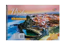 Альбом для рисования спираль Колорит Город 20 листов 120гр  АПР-20