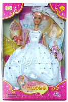Кукла Defa Невеста в фате 29 см 6003