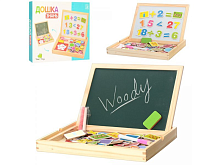 Игрушка Деревянная магнитная доска с цифрами 30 х 23 см  MD0694