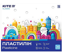 Пластилин Kite Classic 36 цветов 720гр  К-078  1/7