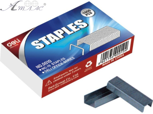 Скобы для степлера № 10 Deli 0010  12309