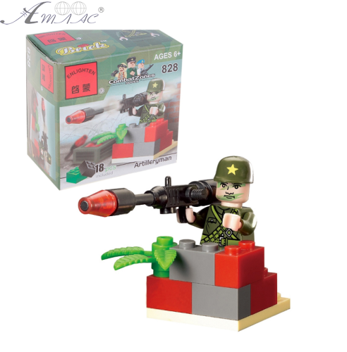 Конструктор Combat Zones Гранатометник 18 деталей  828