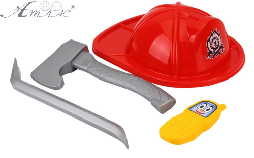 Іграшка Набір Пожежного у сітці 4 предмети 8607