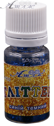 Блестки (Глиттер) Атлас 7 гр - Синий AS-2050, А-910 фото 2