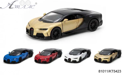 Машинка Kinsmart Bugatti Chiron supersport  KT5423W