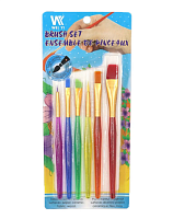 Набор кистей синтетических  6 шт Brush Set  K1360