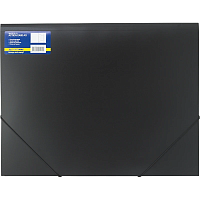 Папка на резинке А3 BuroMax черная  BM 3918-01