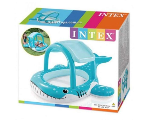 Бассейн Intex Кит с навесом 211 х 185 х 109см  57125 фото 2
