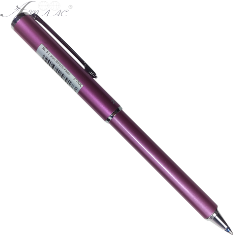 Ручка кулькова Zebra телескопічна тонка mini бузкова  06111