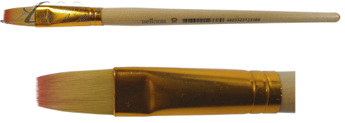 Кисть нейлон Плоская № 10 JO *2338 Кисть нейлон Плоская № 10 JO *2338