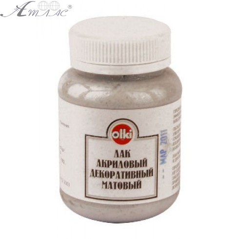 Лак акриловый матовый "Олки" 100 мл Лак акриловый матовый "Олки" 100 мл