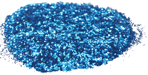 Блестки (Глиттер) большие Атлас 3 гр - Голубой AS-2403 фото 2