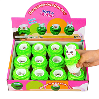 Игрушка прикол Зайка и Мышка в капусте 6 х 6,5 см  6072-3