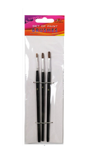 Набор кистей Пони 3 шт Фреш № 2,4,6 02263 Набор кистей Пони 3 шт Фреш № 2,4,6 02263