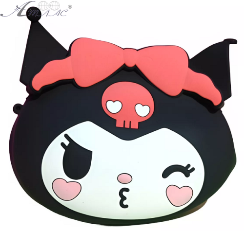 Гаманець силіконовий Sanrio Kuromi сілікон 14 см  С68965 фото 2
