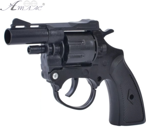 Игрушка Пистолет Револьвер под пистон 12см  251-1