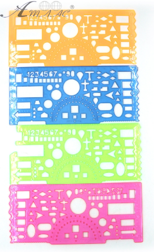 Лінійка трафарет Офіцерська 20 см  105725 фото 2