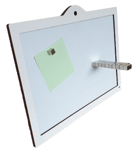 Магнит неодимимовый для доски Куб 1шт 10х10х10мм сильный  04488 фото 2