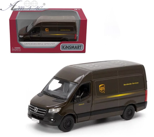 Машинка Kinsmart Mersedes-Benz Sprinter UPS KT5430W