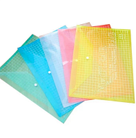 Папка на кнопке А4 тонкая цветная Мy clear  220351