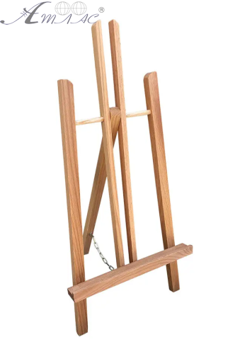 Мольберт деревянный № 52 настольный 27 х 50 х 18 см с цепочкой 16663 Мольберт деревянный № 52 настольный 27 х 50 х 18 см с цепочкой 16663