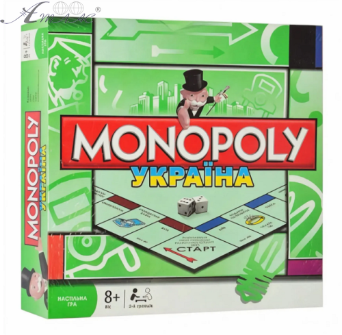 Игра Настольная Монополия Украина в коробке 6123UA