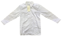 Сорочка з довгим рукавом біла р.30, бавовна 14271