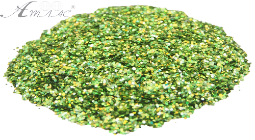 Блискітки (Гліттер) великі Голографічні Атлас 3 гр - Зелена трава AS-2453 фото 2 Блискітки (Гліттер) великі Голографічні Атлас 3 гр - Зелена трава AS-2453 фото 2