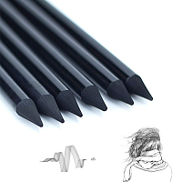 Олівець художній ОС без оболонки 7 мм натуральний графіт 2B 8801