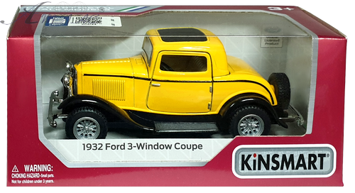 Машинка Kinsmart Ford 3-Window Coupe 1932 год KT5332W Машинка Kinsmart Ford 3-Window Coupe 1932 год KT5332W