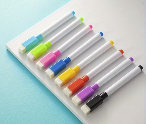 Маркер сухостираемый Круглый, черный 11,5см  052499